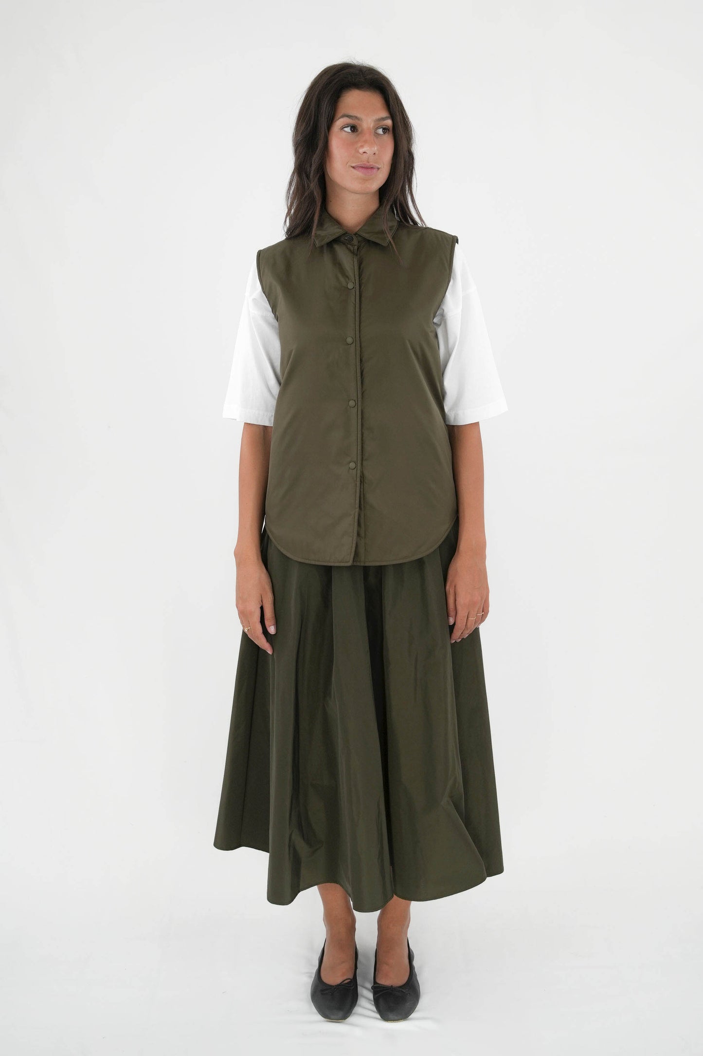 Gilet thermore in nylon