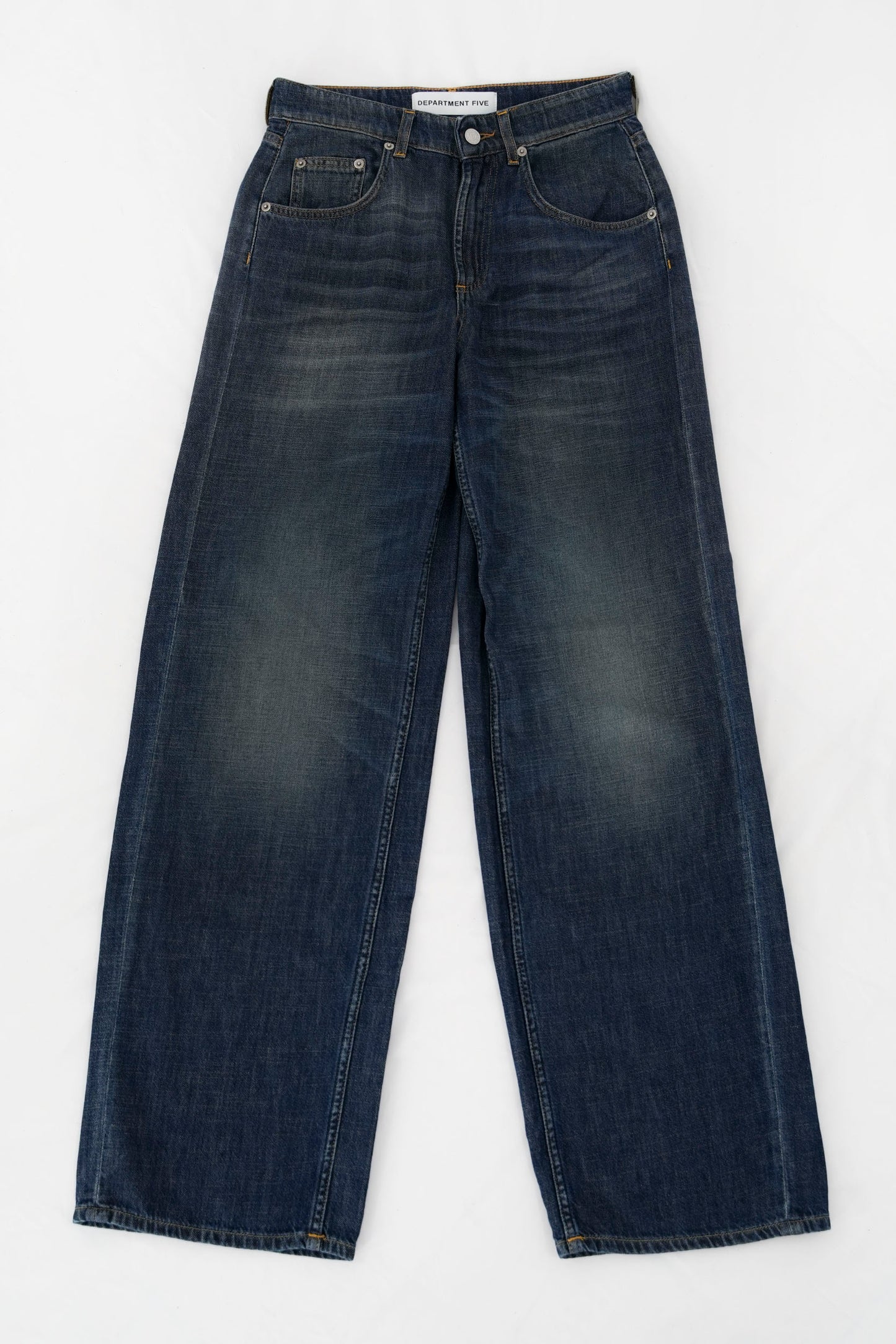 Jeans gamba ampia in denim slegato (super comfort)