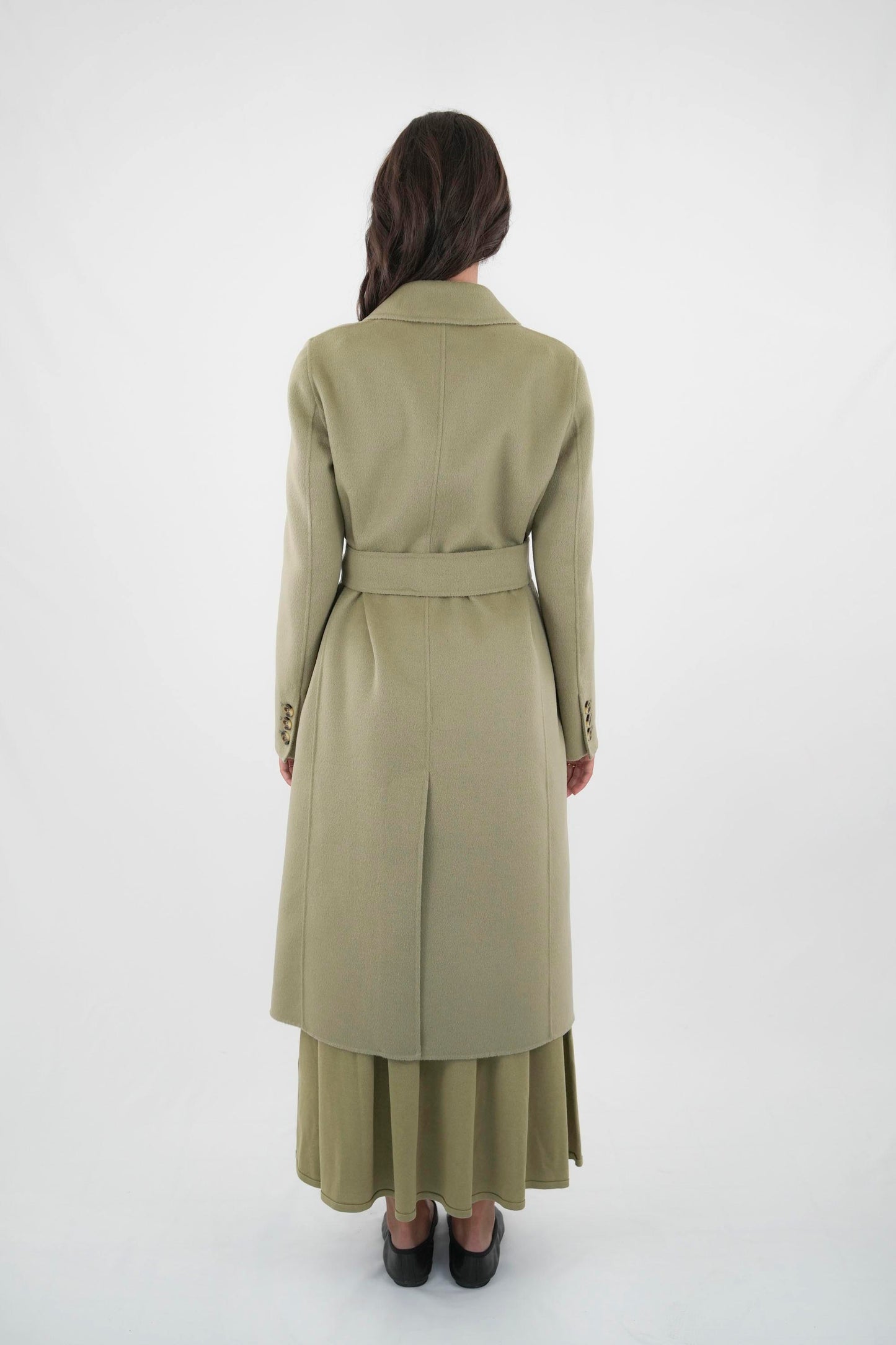 Cappotto double doppiopetto 100% lana vergine