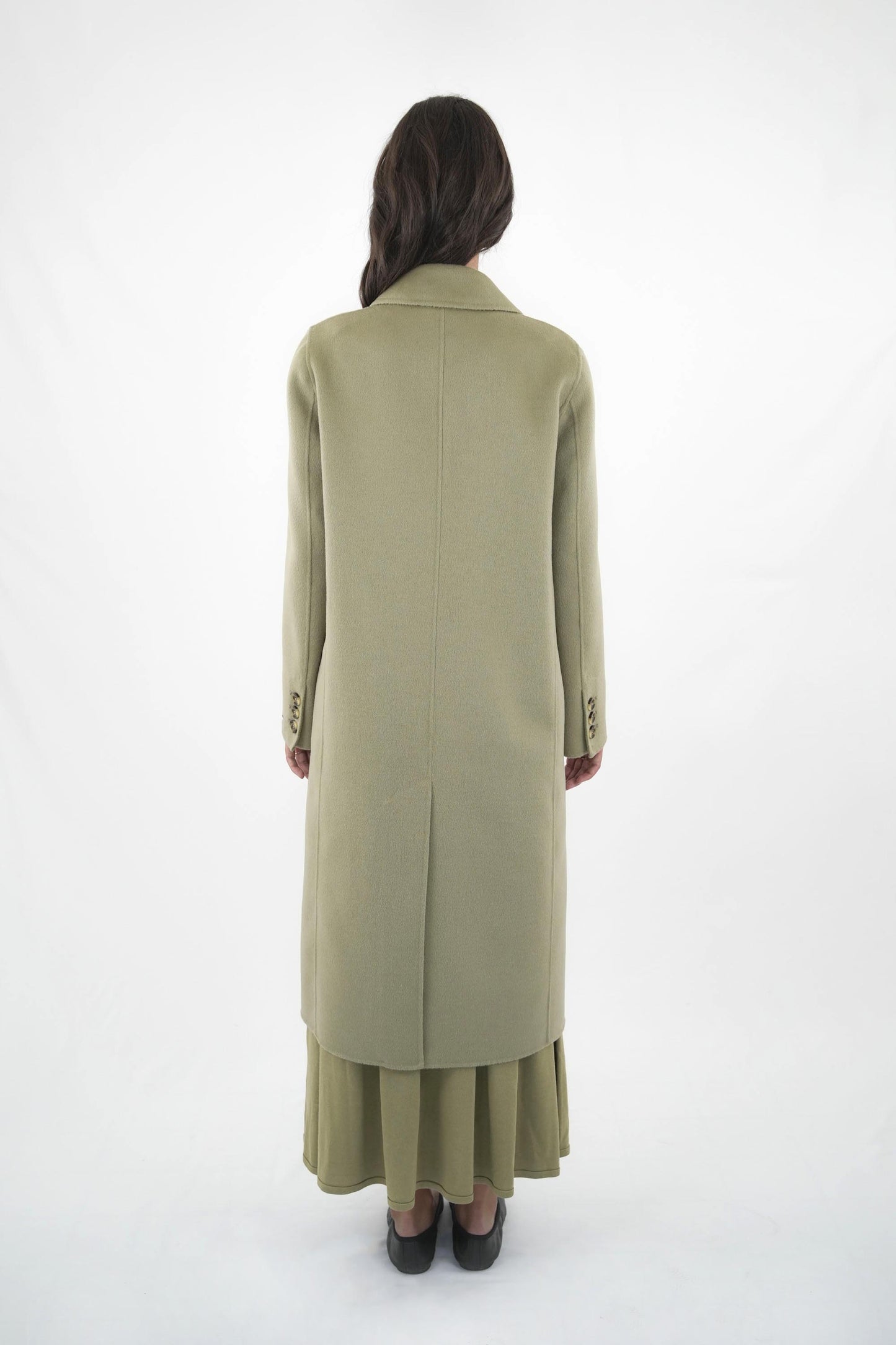 Cappotto double doppiopetto 100% lana vergine