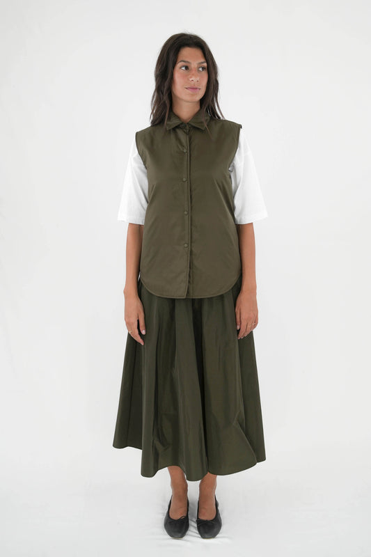 Gilet thermore in nylon