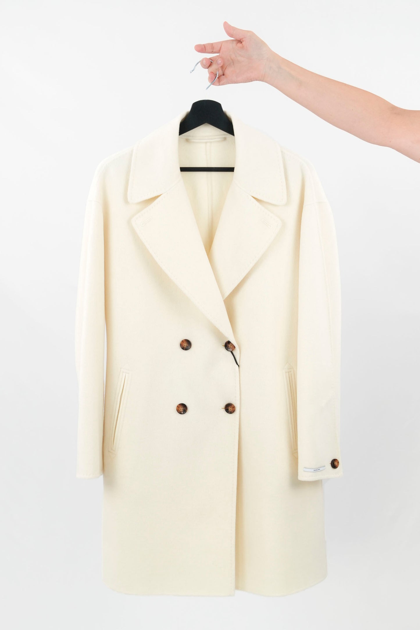 Cappotto in panno di lana