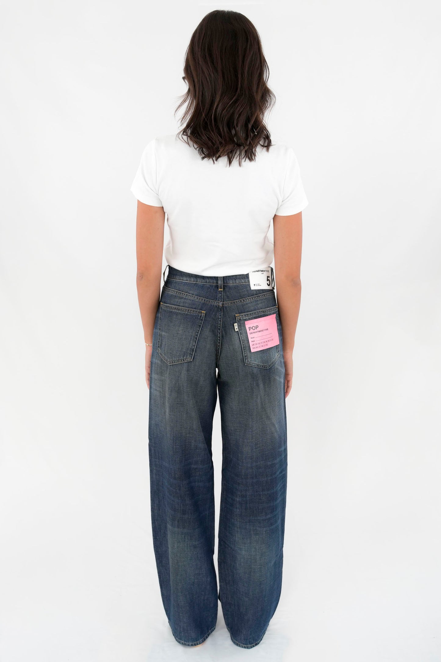 Jeans gamba ampia in denim slegato (super comfort)