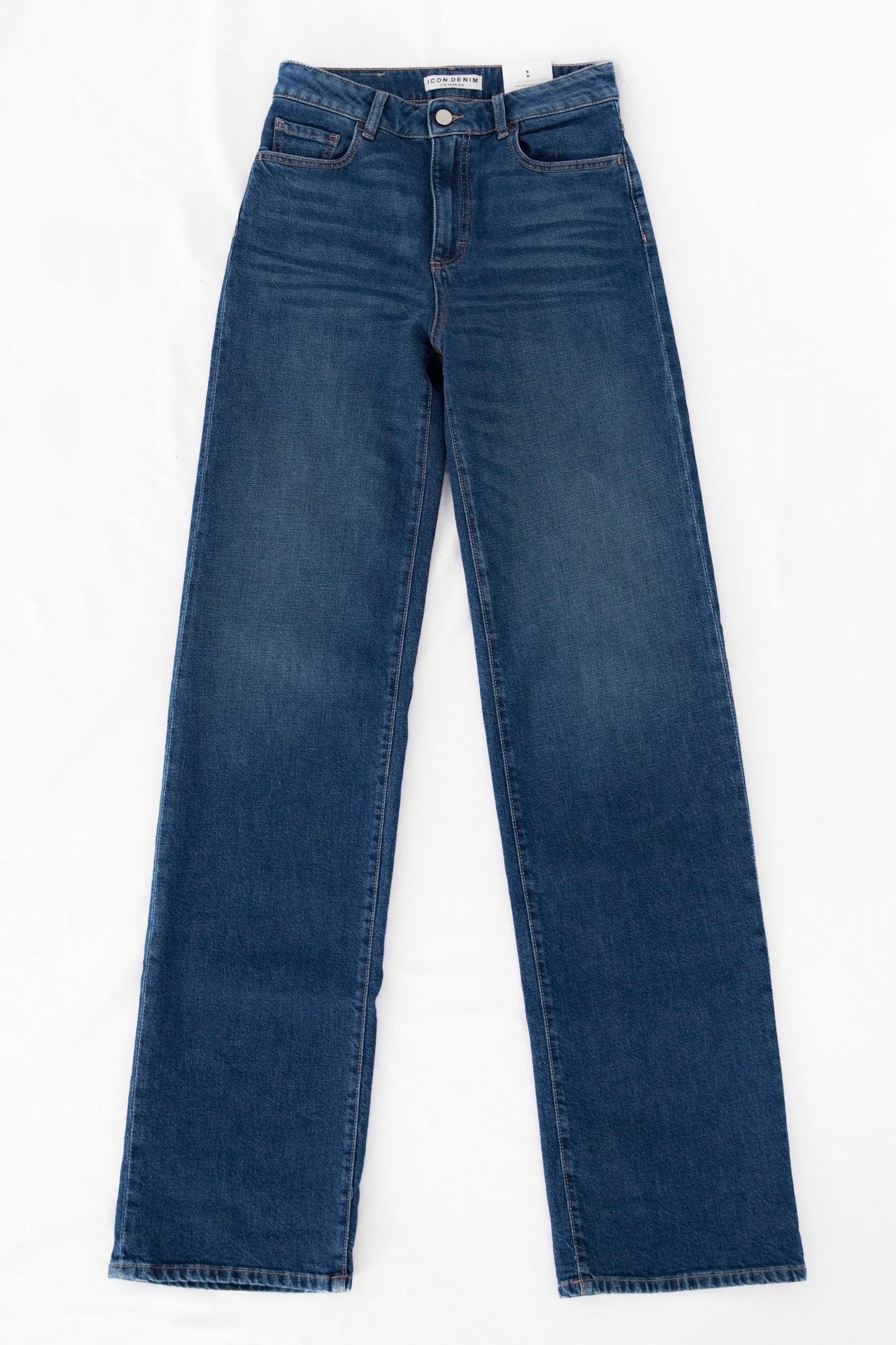 Jeans gamba dritta lavaggio medio