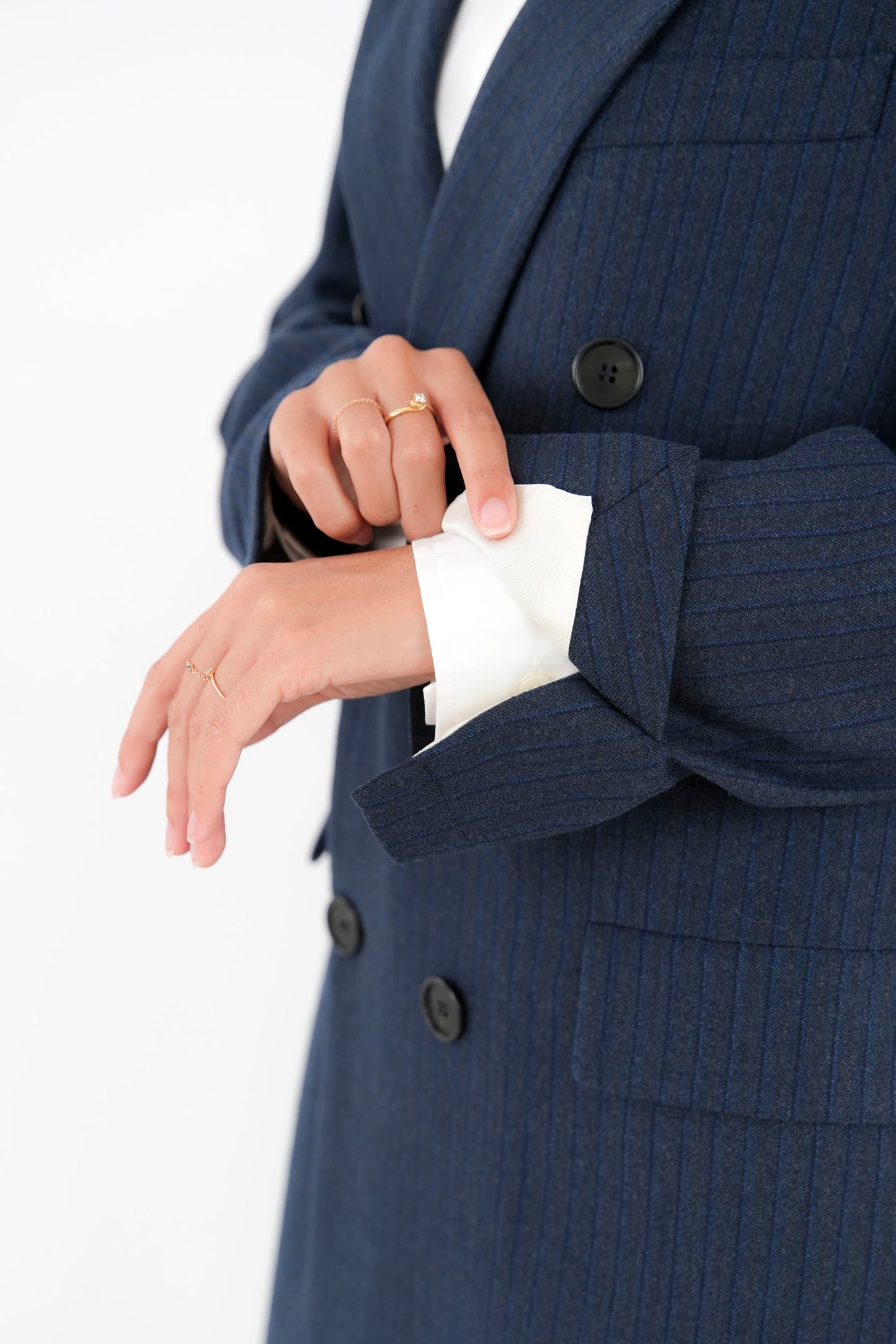 Cappotto doppiopetto destrutturato