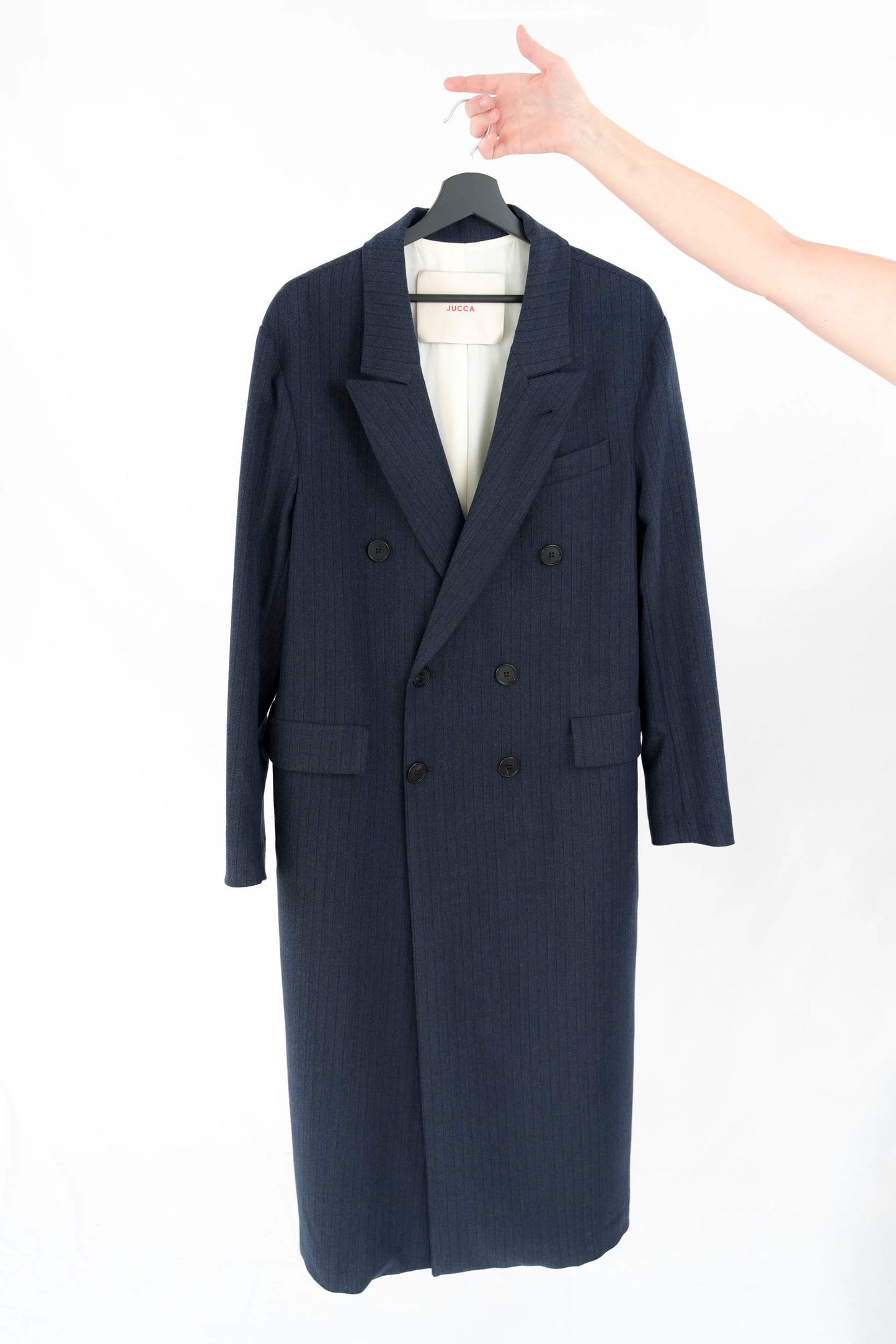 Cappotto doppiopetto destrutturato