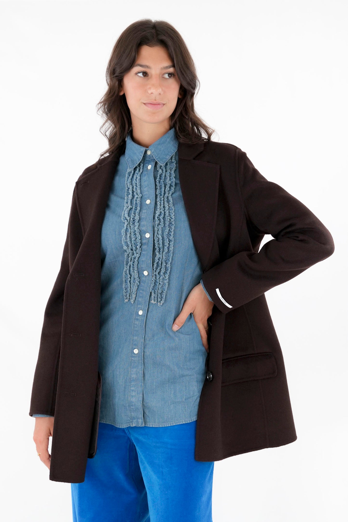 Giacca in panno di lana