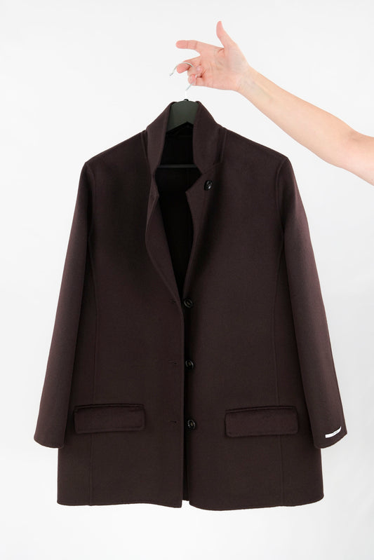 Giacca in panno di lana